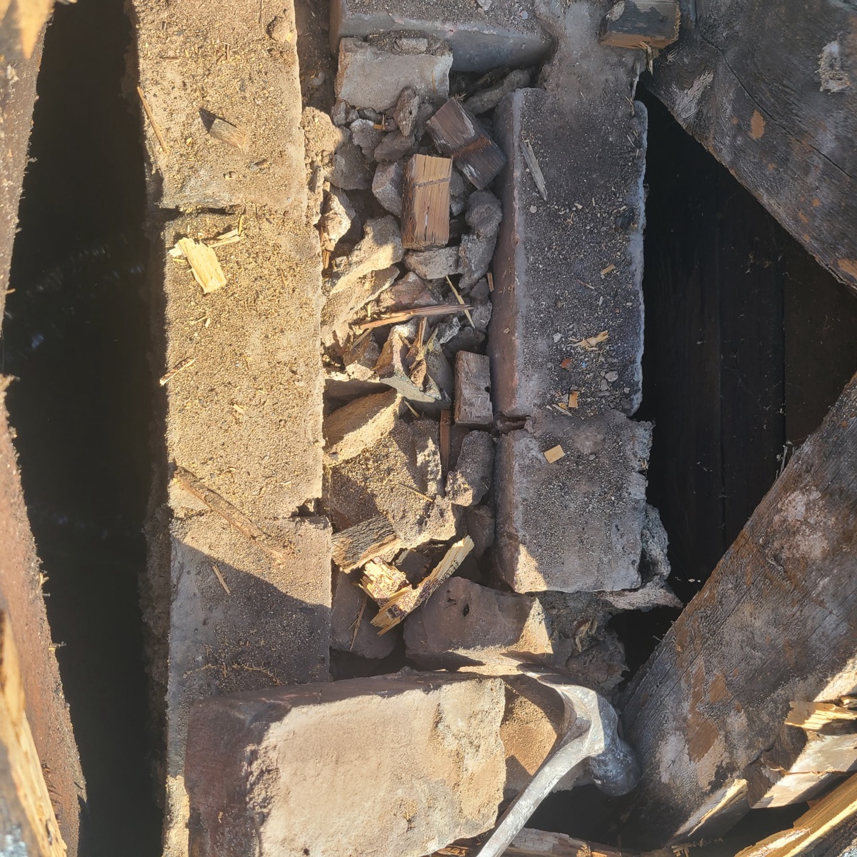 Demolition in Progress