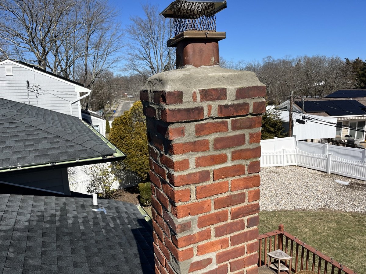 Completed Chimney with Cap